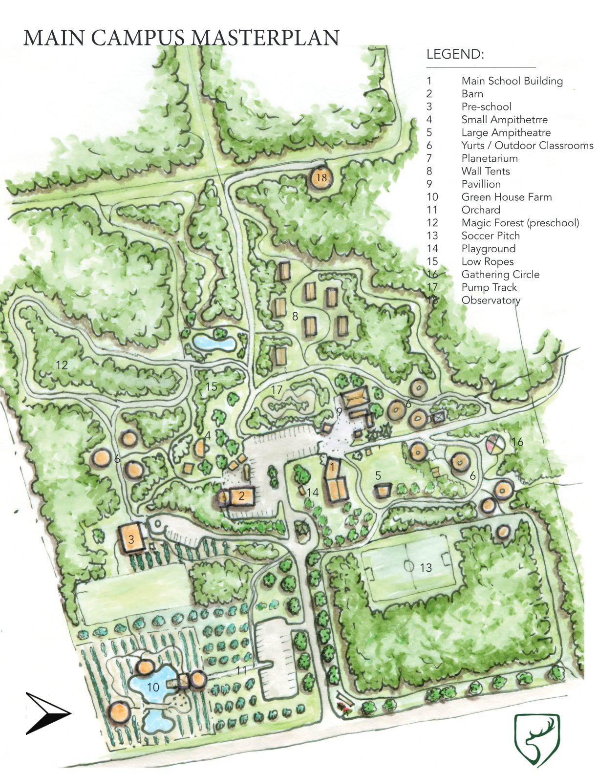 Kimbercote Masterplan 2024 — campus plan document